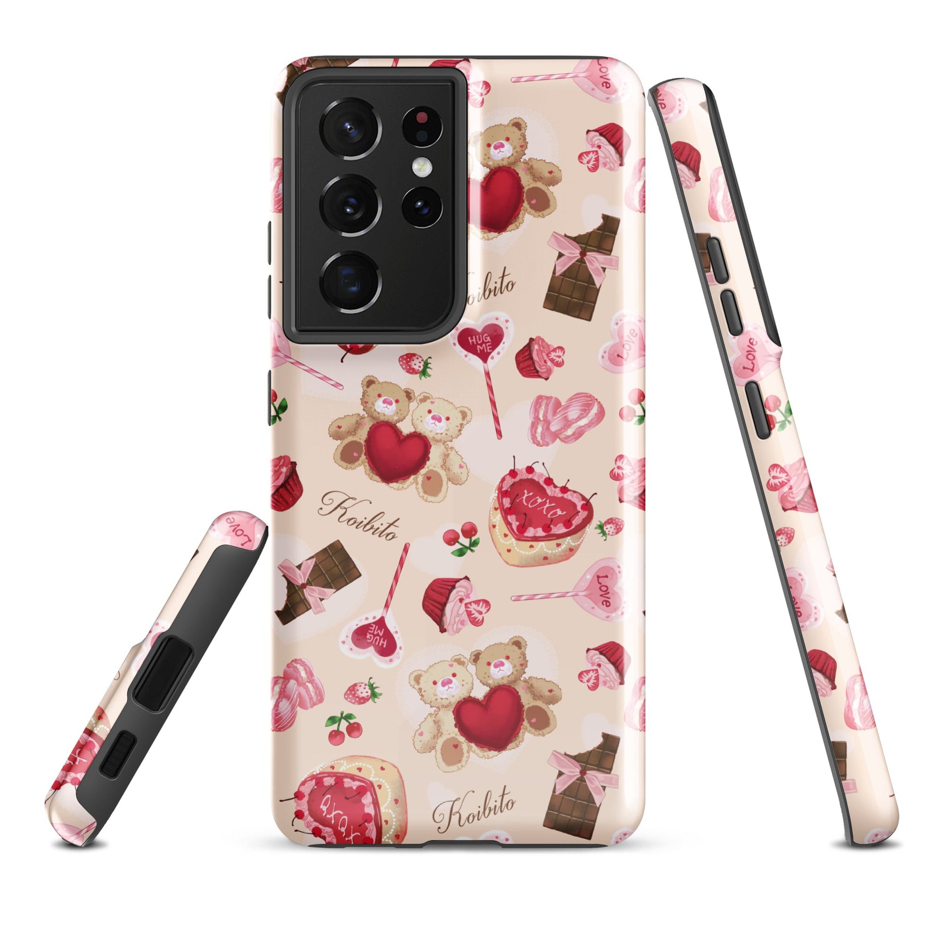 Stylish Sugar Sweetheart Samsung® Tough Case features cute designs and strong protection for your phone.