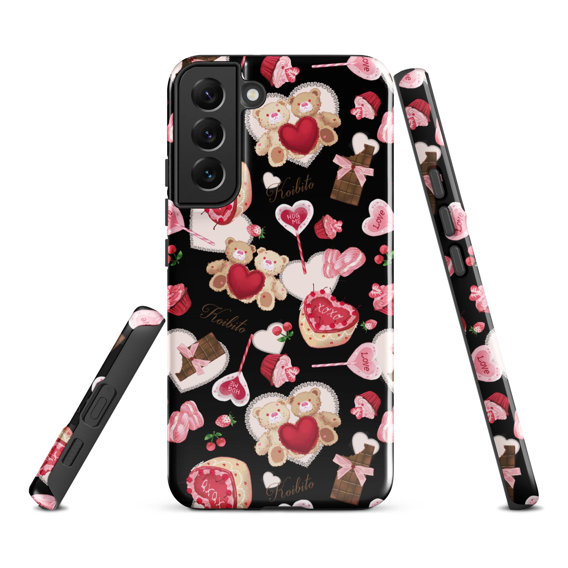 Stylish Sugar Sweetheart Samsung® Tough Case offers durable protection with a chic design for your phone.