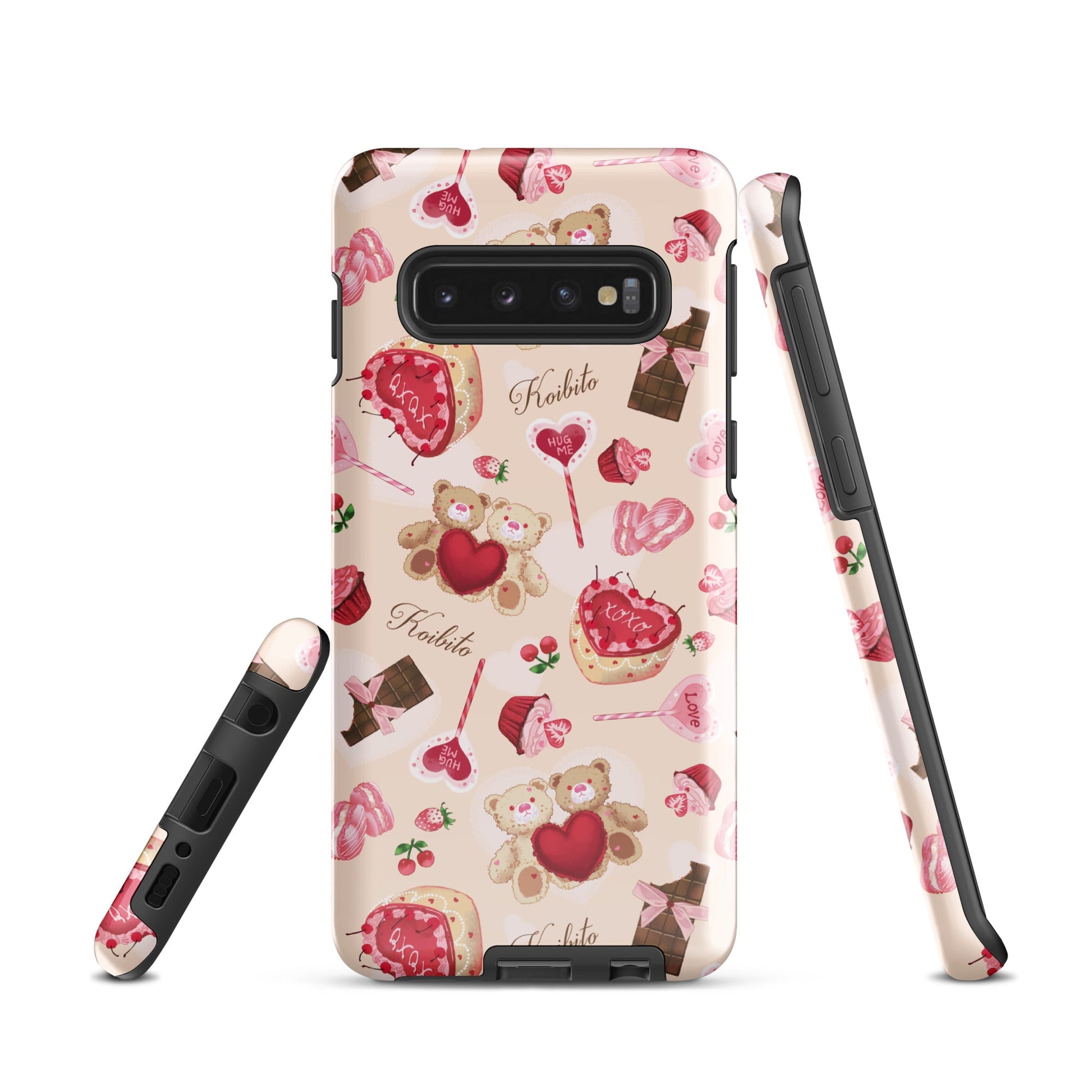 Stylishly protect your phone with the Sugar Sweetheart Samsung® Tough Case, featuring adorable candy-themed designs.