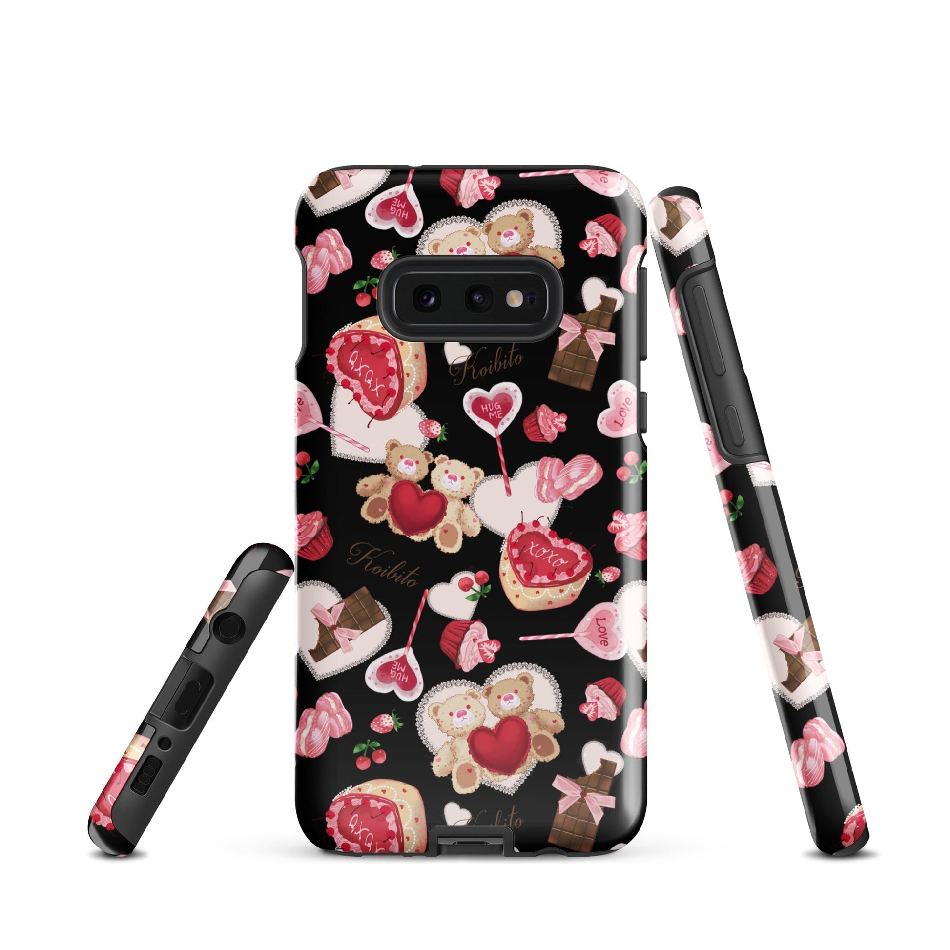 Sugar Sweetheart Samsung® Tough Case features a charming design, combining durability with artistic flair for your phone.