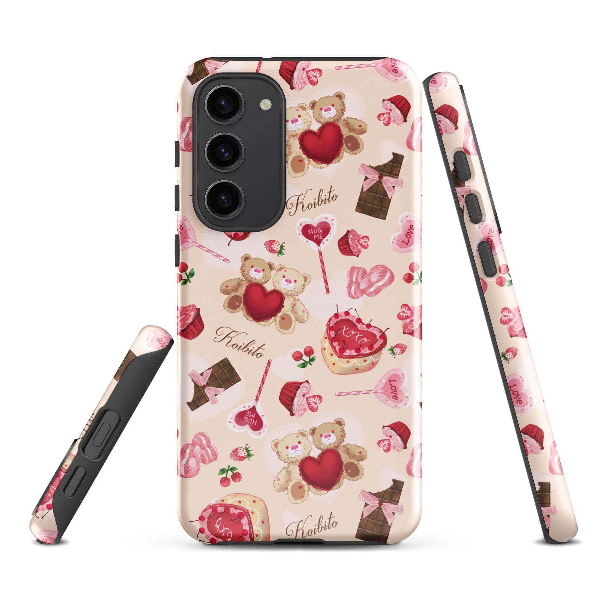Protect your phone in style with the Sugar Sweetheart Samsung® Tough Case, featuring charming designs and durable layers.