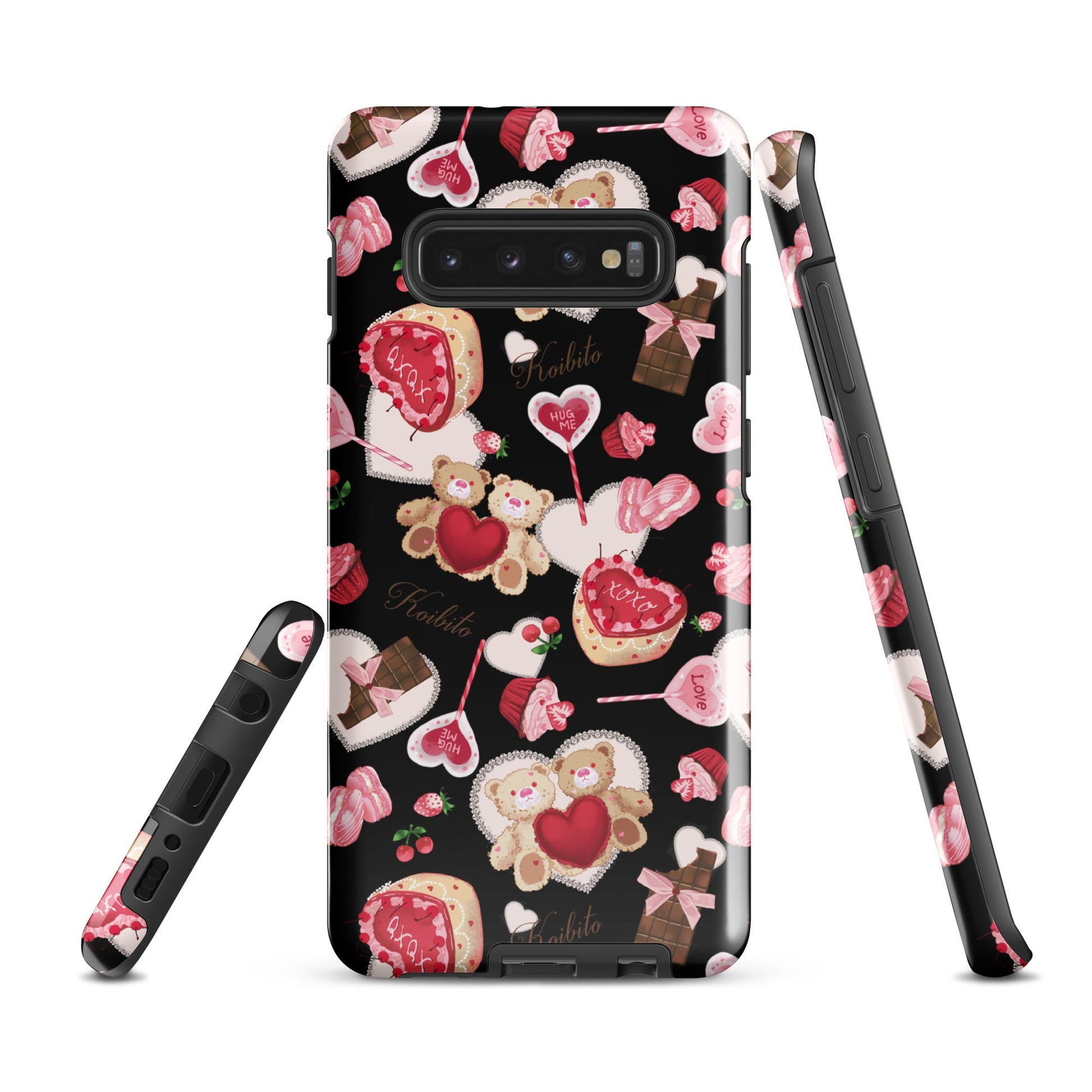 Stylish Sugar Sweetheart Samsung® Tough Case with adorable patterns, offering protection and durability for your phone.