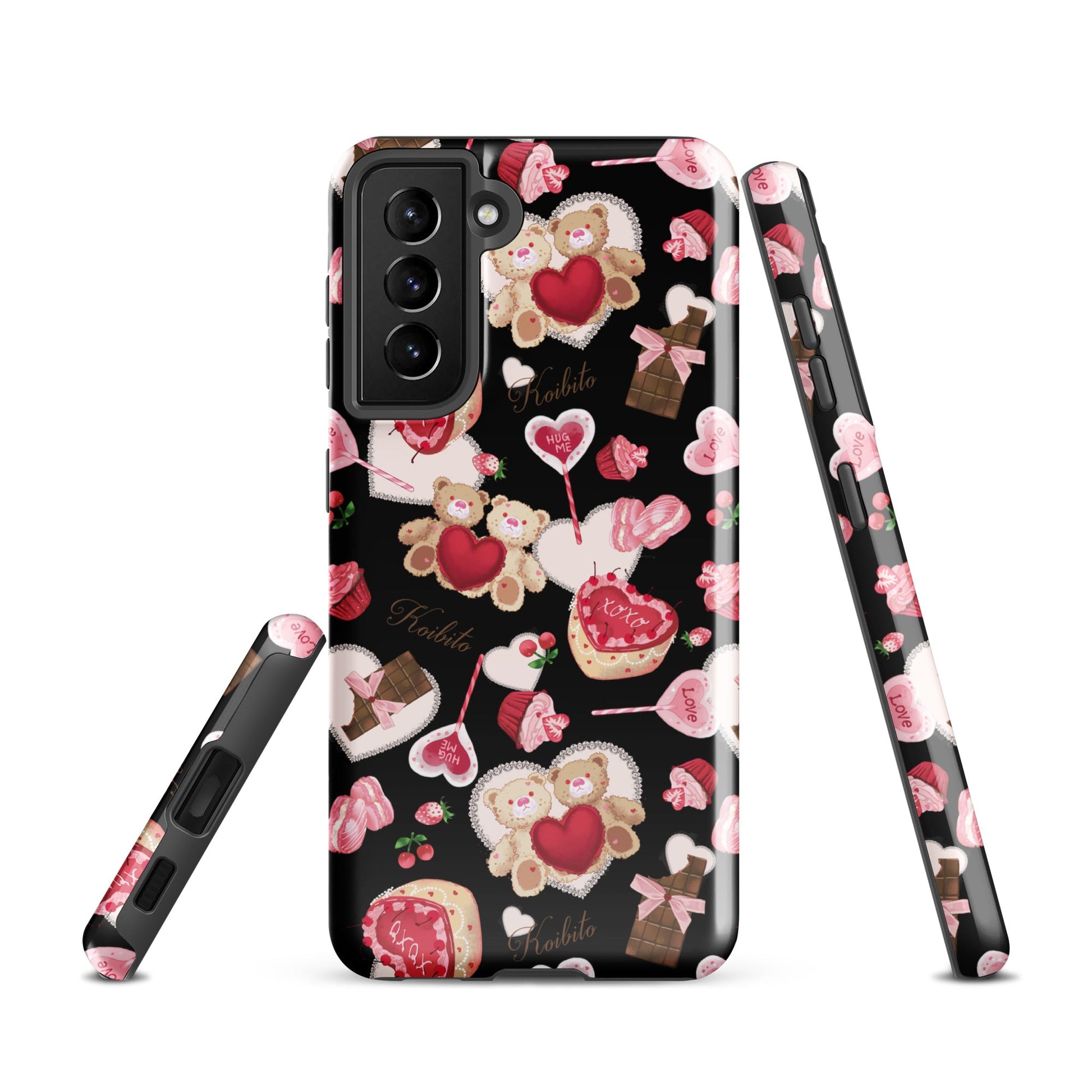 Stylishly protect your phone with the Sugar Sweetheart Samsung® Tough Case, featuring a vibrant, artful design.