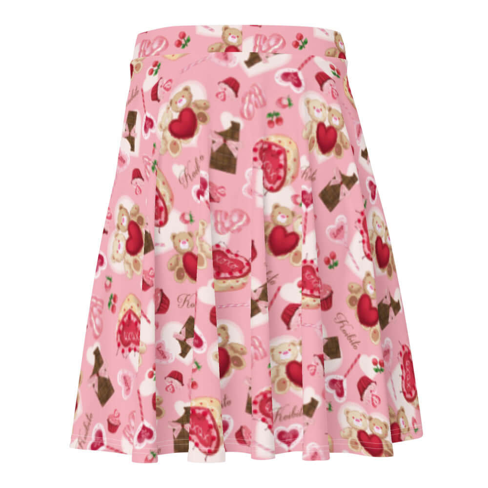 Flirty and fun, the Sugar Sweetheart Skater Skirt features a playful design perfect for any occasion.