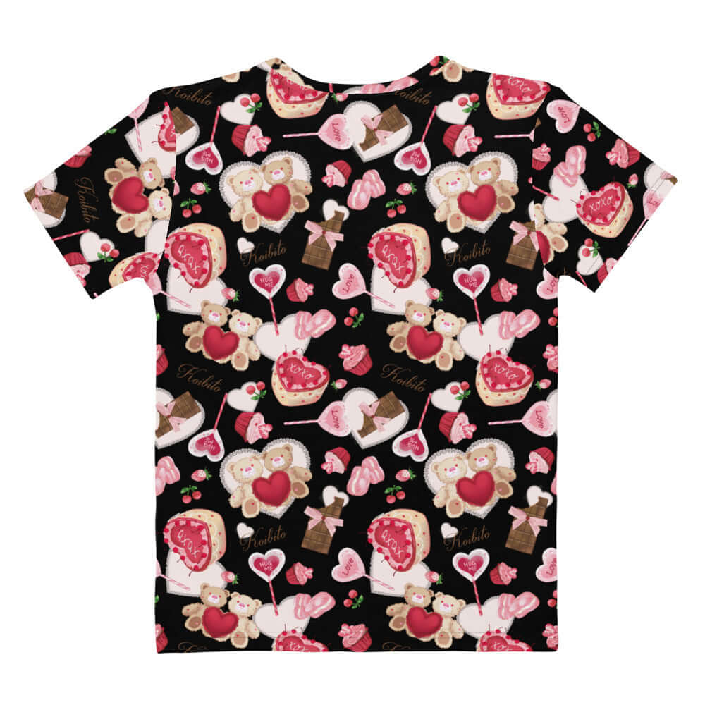 Stylish Sugar Sweetheart T-shirt featuring a playful pattern, perfect for a sweet, trendy look.