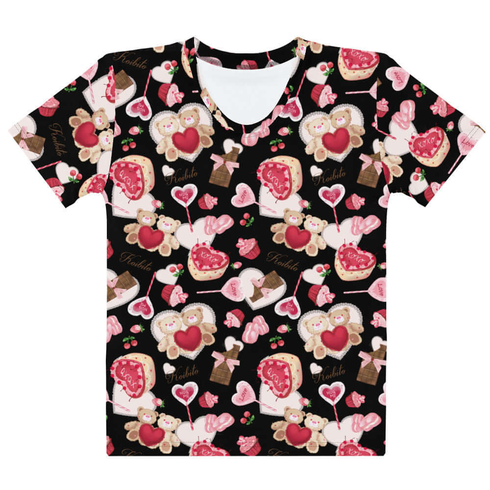 Sugar Sweetheart T-shirt featuring a playful, sweet-themed design perfect for a fun, stylish look. Ideal for any occasion!