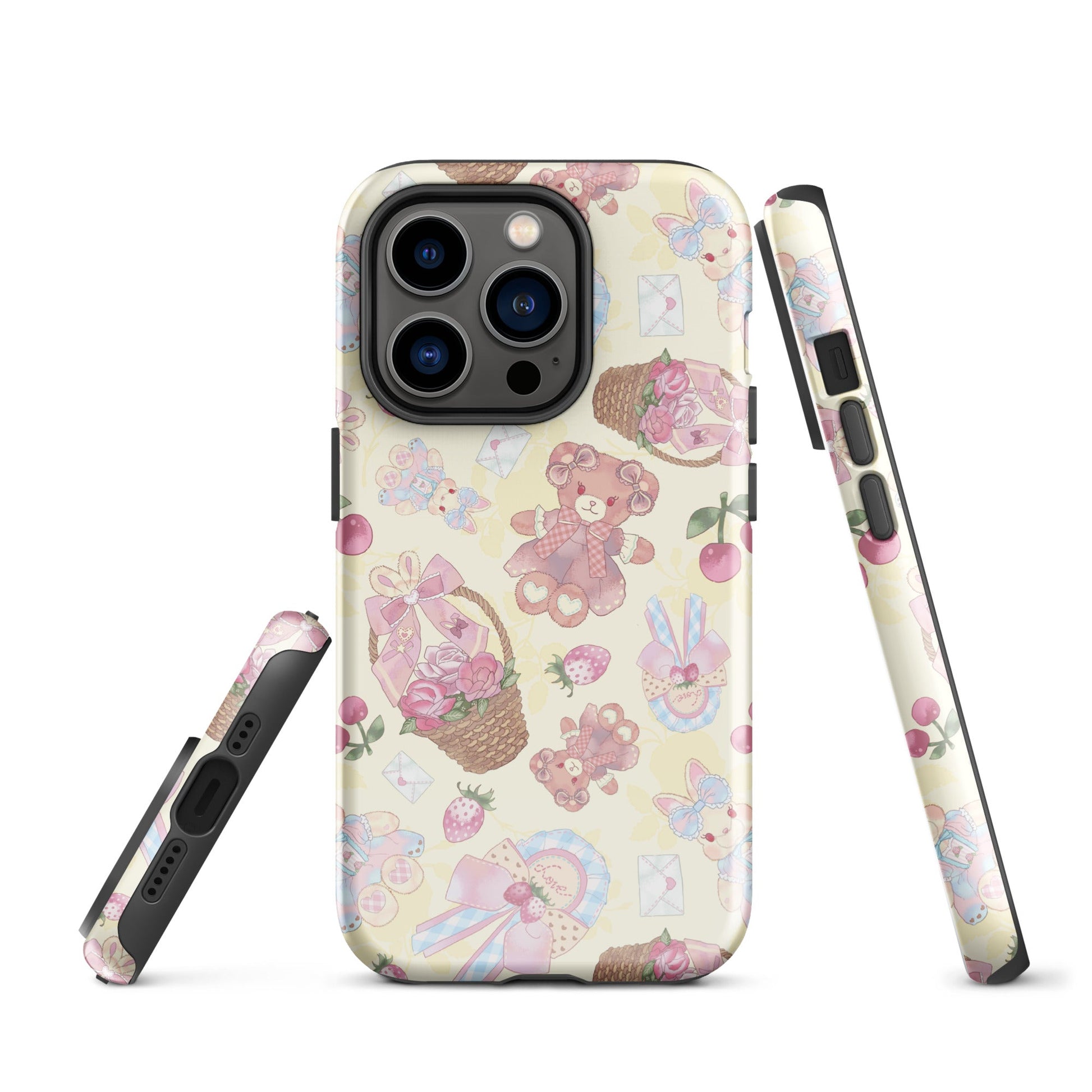 Protect your phone in style with the Sweet Teddy iPhone® Tough Case, featuring a charming teddy bear design.