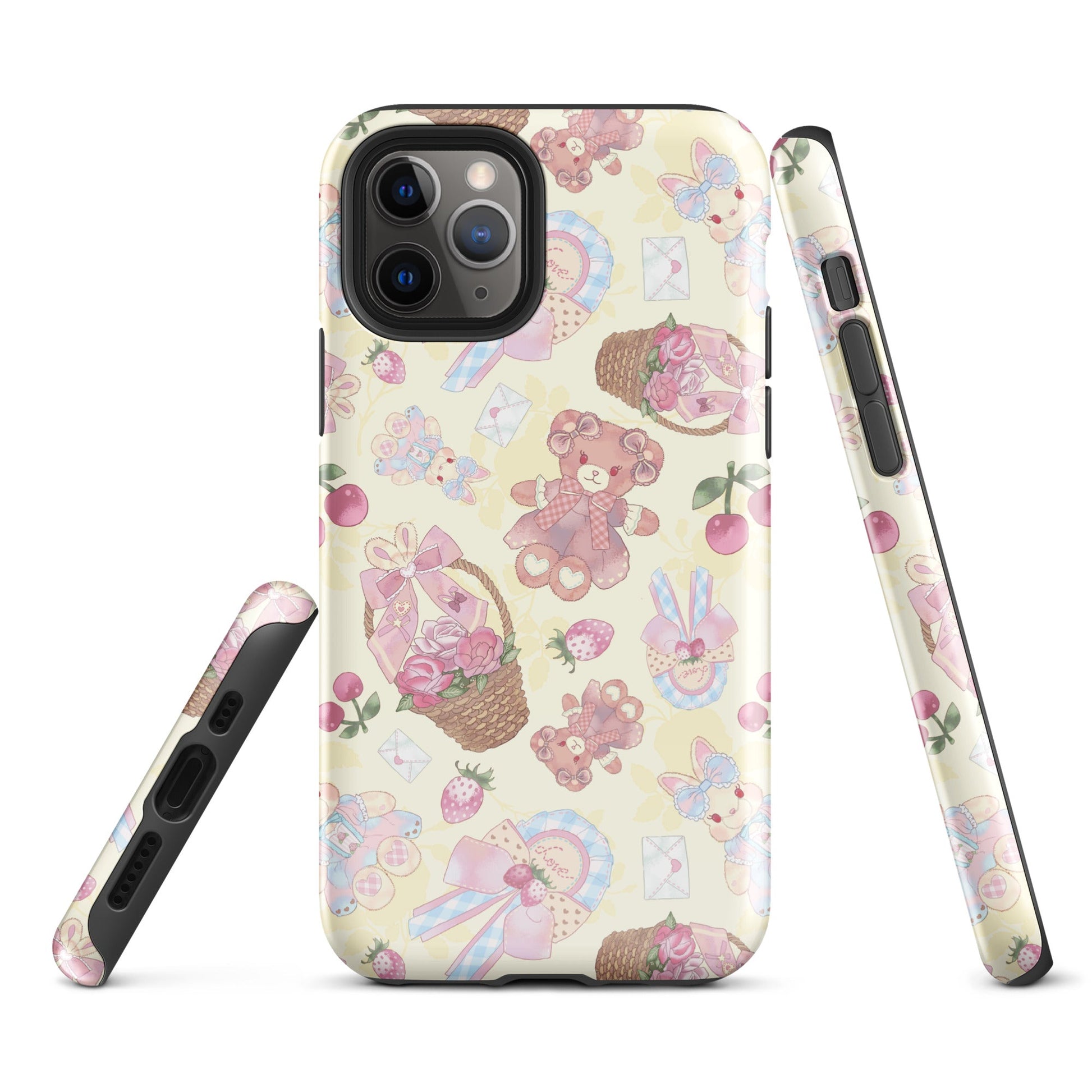 Protect your phone in style with the Sweet Teddy iPhone® Tough Case, featuring a charming teddy bear design.