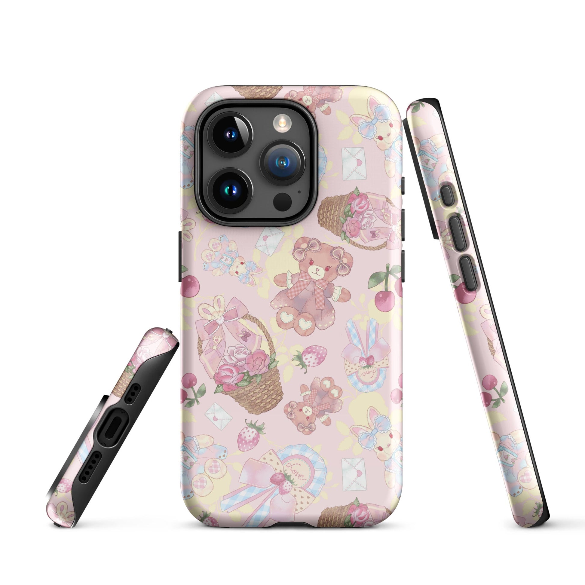 Stylish Sweet Teddy iPhone® Tough Case features a cute design and durable dual-layer for ultimate phone protection.