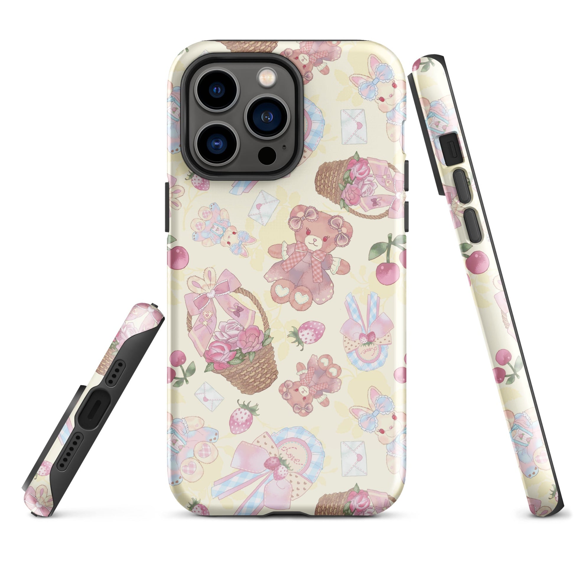Stylishly protect your phone with the Sweet Teddy iPhone® Tough Case, featuring a cute teddy bear design.