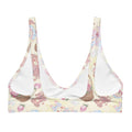 Sweet Teddy Padded Bikini Top features a colorful design, perfect for mixing and matching with your favorite bottoms.