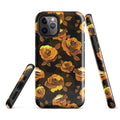 Stylish Enchanted Rose iPhone® Tough Case offers dual-layer protection with a floral design for year-round safety.