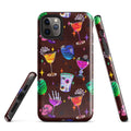 Stylish Monster Party iPhone® Tough Case features vibrant designs and durable dual-layer protection for your phone.