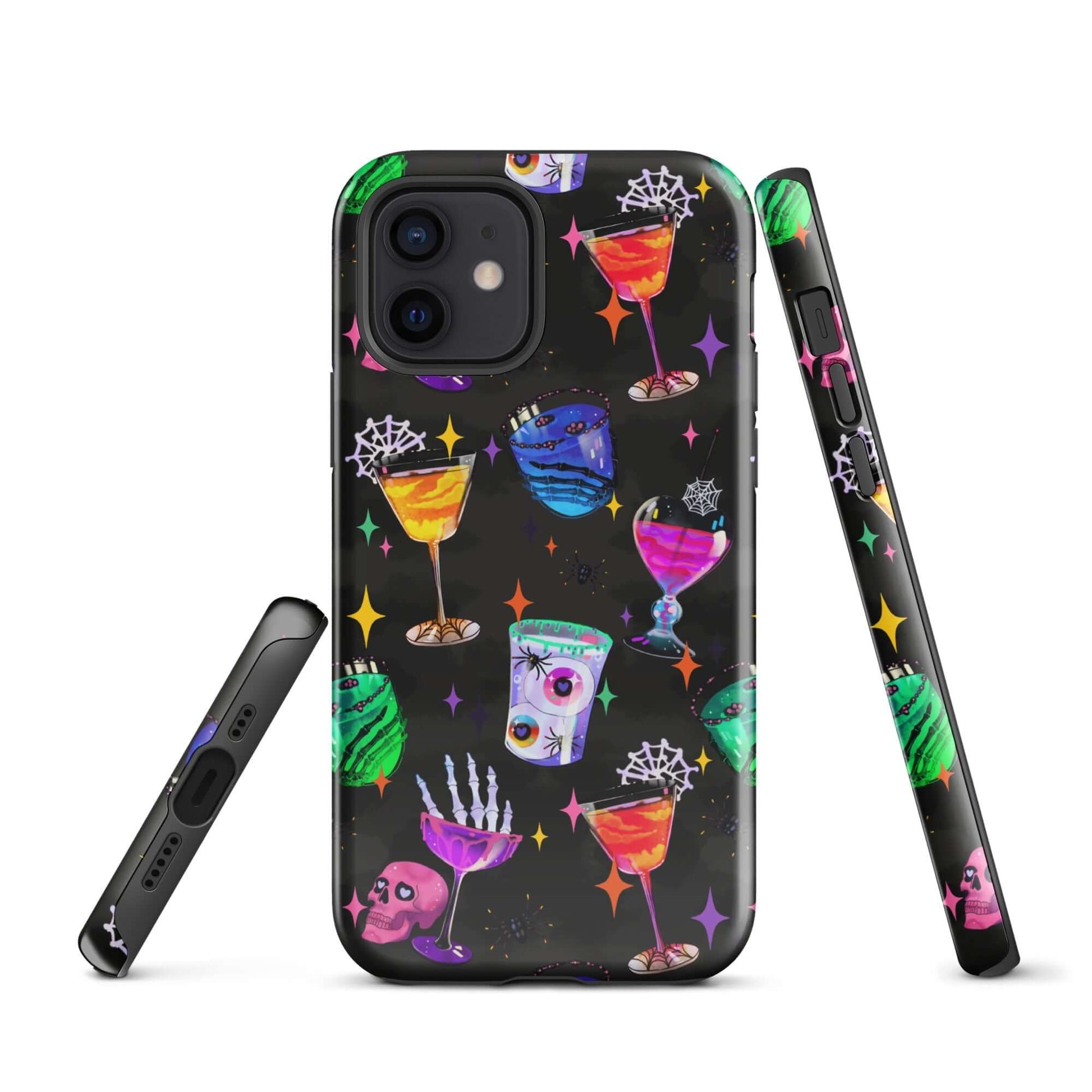 Durable Monster Party iPhone® Tough Case features vibrant designs and dual-layer protection for stylish, safe phone use.
