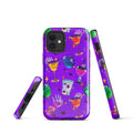 Colorful Monster Party iPhone® Tough Case with vibrant designs, offering stylish protection for your phone year-round.