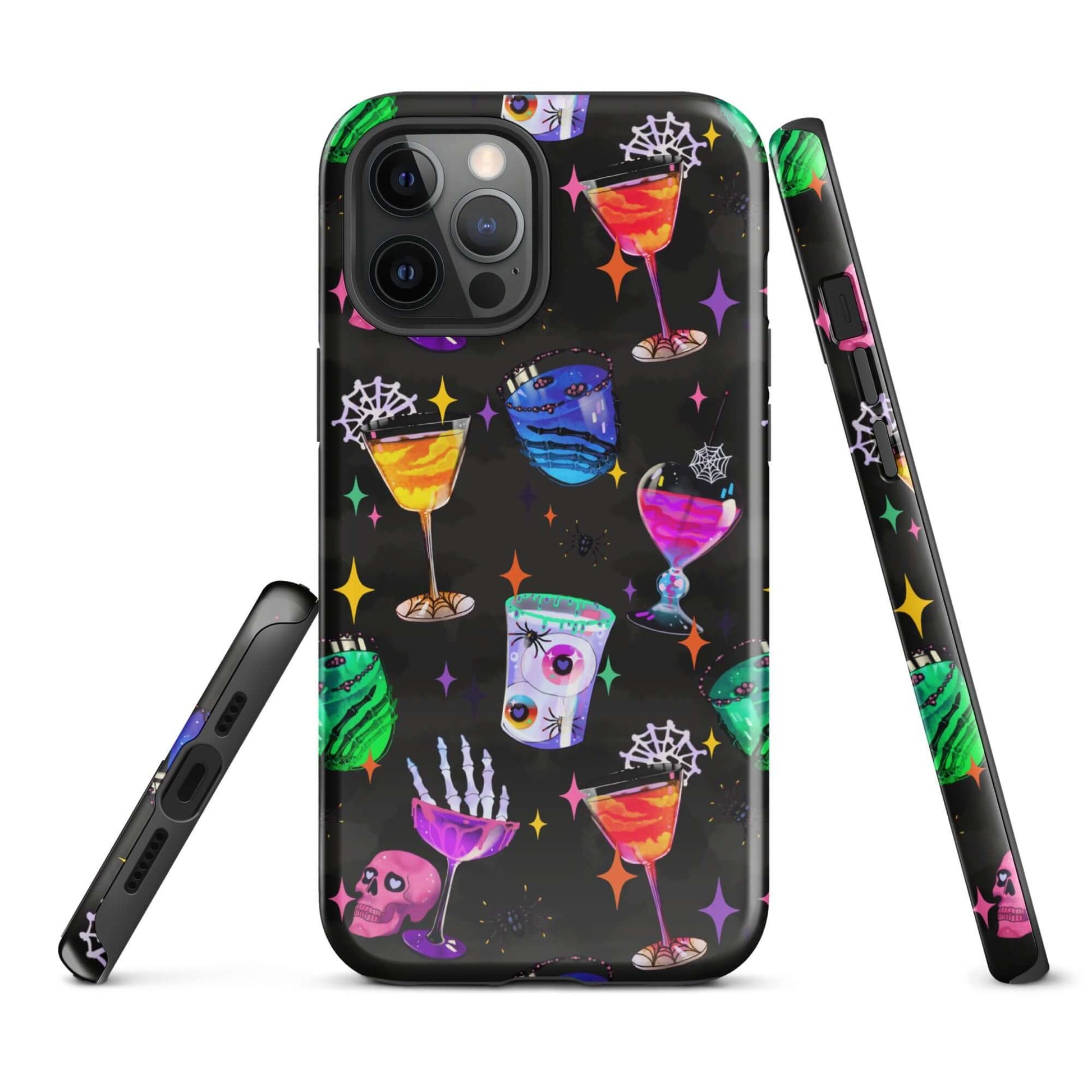 Stylish and durable Monster Party iPhone® Tough Case featuring fun designs, perfect for protecting your phone with flair.