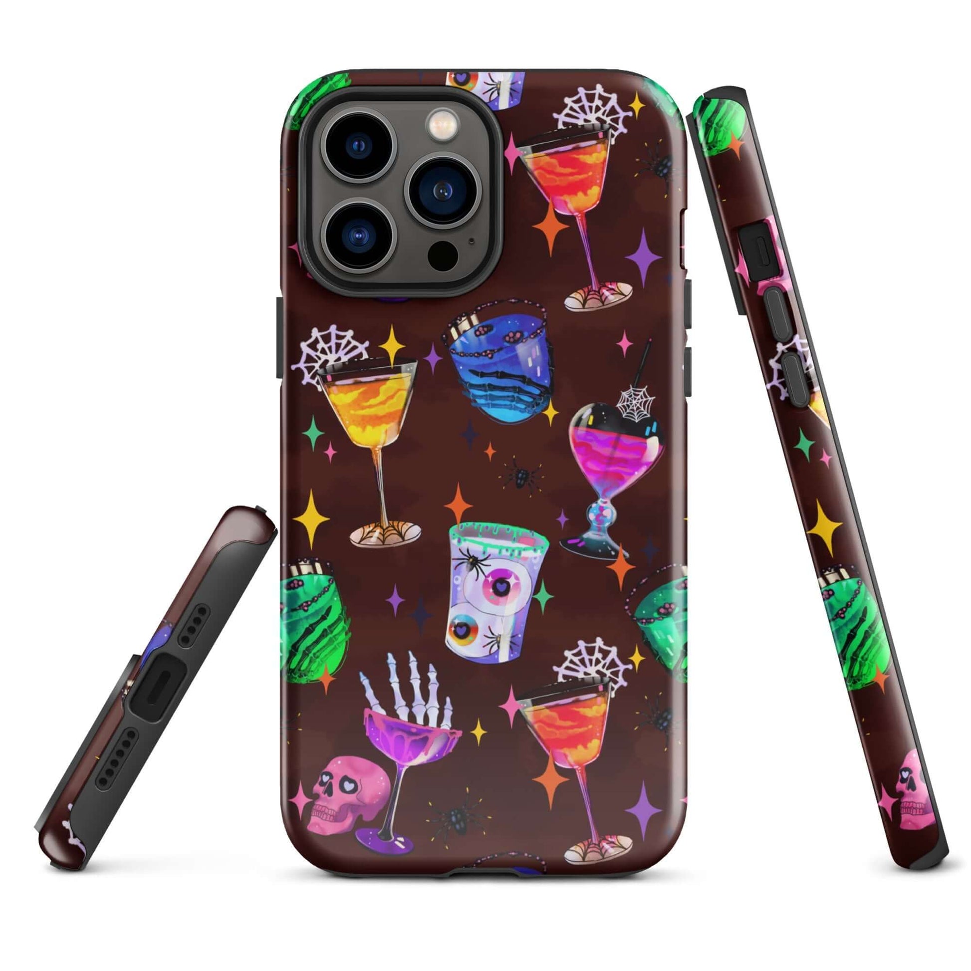 Colorful Monster Party iPhone® Tough Case features a durable design with fun, festive graphics for stylish protection.