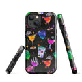 Stylish Monster Party iPhone® Tough Case features vibrant designs and durable dual-layer protection for your phone.