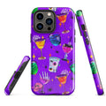 Colorful Monster Party iPhone® Tough Case featuring a durable design for style and protection all year round.