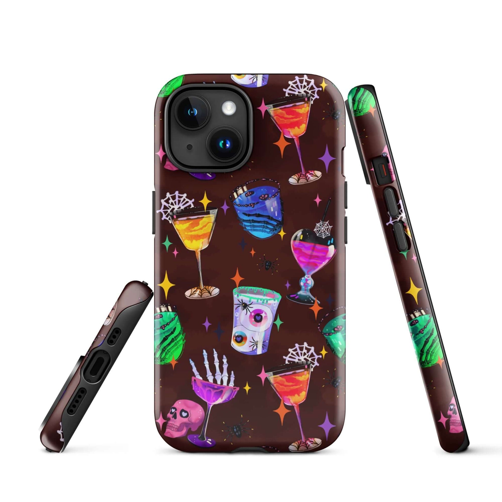 Durable Monster Party iPhone® Tough Case with vibrant design, perfect for style and protection. Ideal for year-round use!