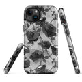 Stylish Enchanted Rose iPhone® Tough Case, featuring durable dual-layer protection for your phone.