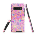 Glitter Gains Samsung® Tough Case features a colorful, artistic design, providing durability and impact protection.