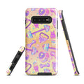 Glitter Gains Samsung® Tough Case features a vibrant design, offering durable protection for your Galaxy S10 Plus.