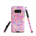 Colorful Glitter Gains Samsung® Tough Case showcasing durability and style, perfect for protecting your phone in style.