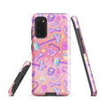 Stylish Glitter Gains Samsung® Tough Case featuring vibrant designs for ultimate phone protection and durability.