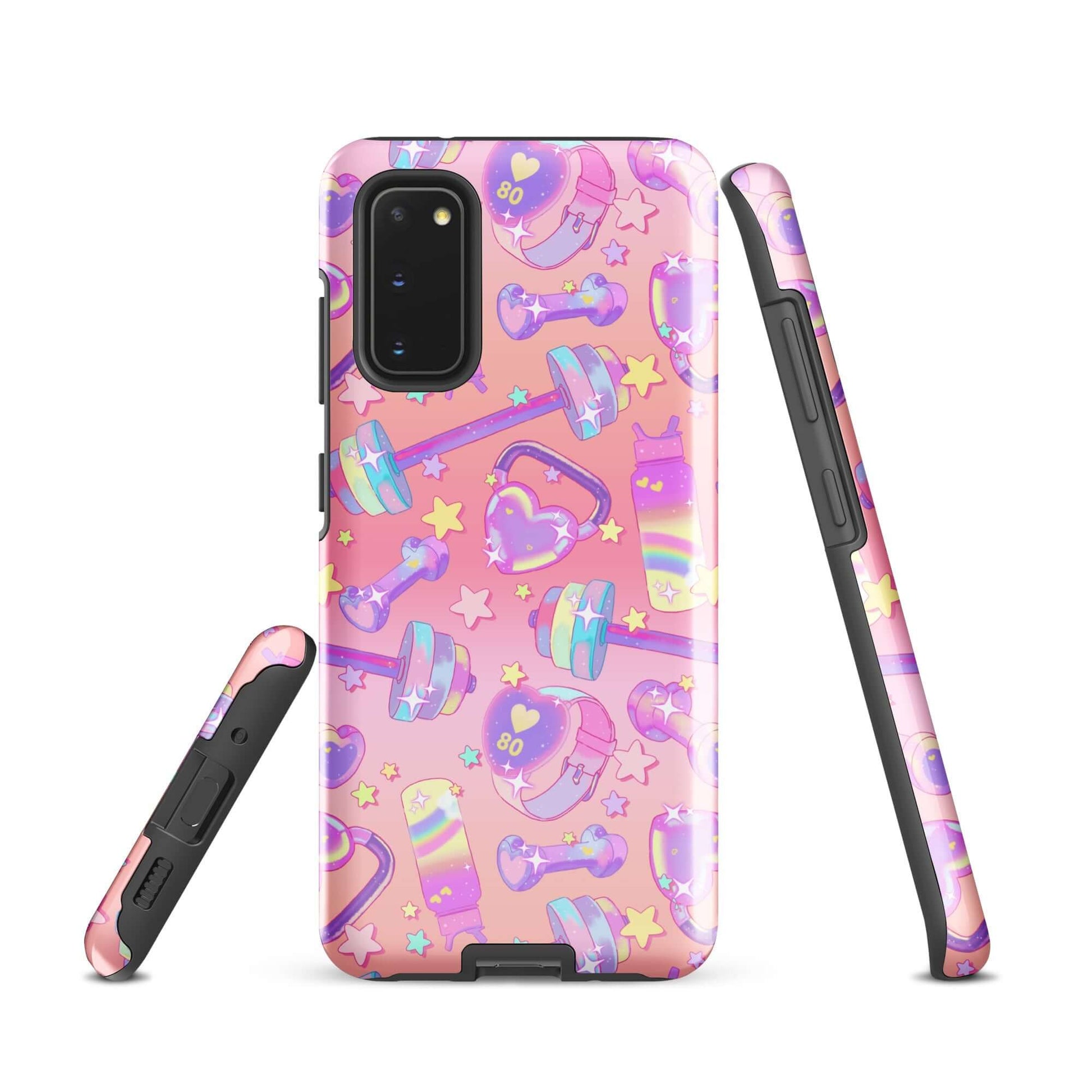 Stylish Glitter Gains Samsung® Tough Case featuring vibrant designs for ultimate phone protection and durability.