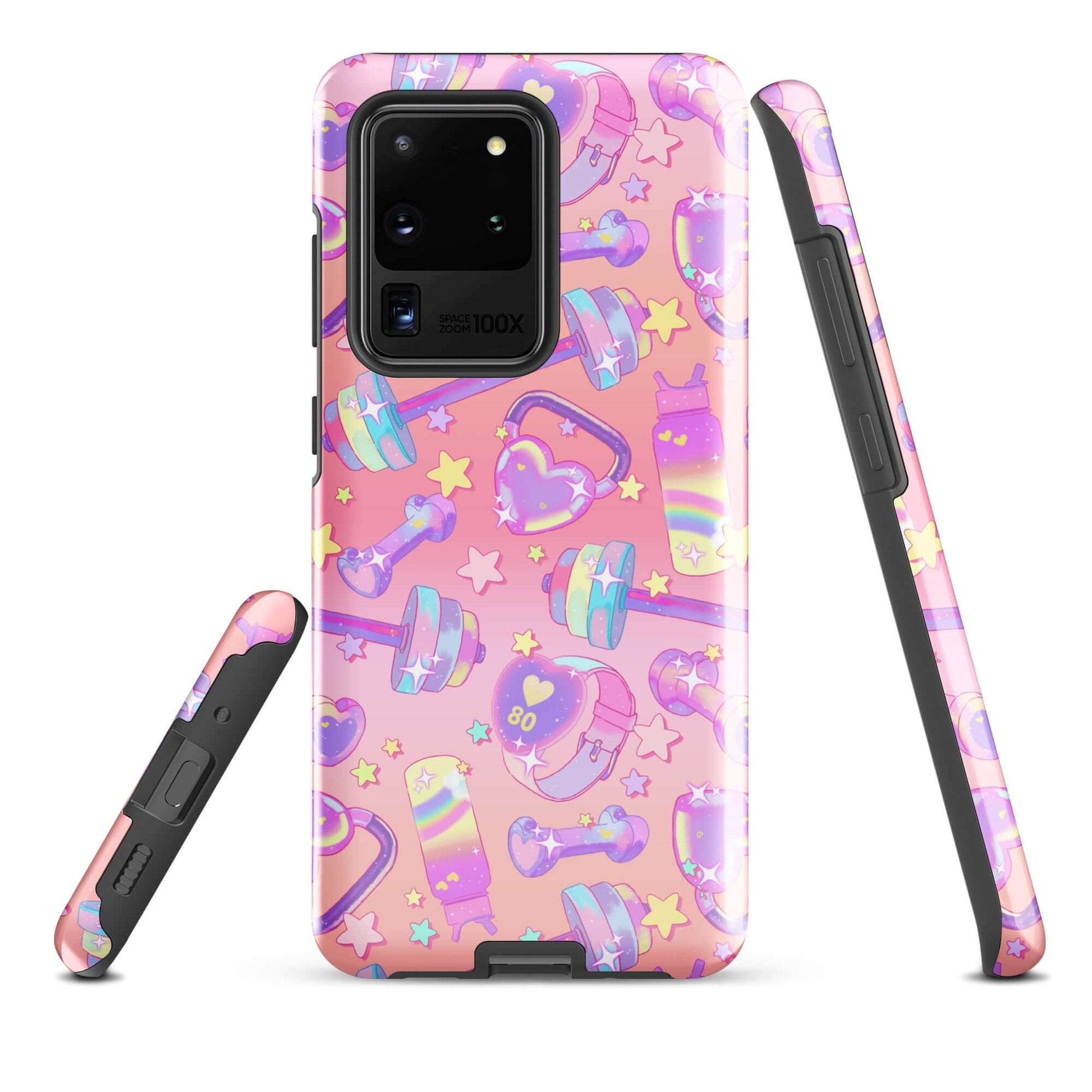 Stylish Glitter Gains Samsung® Tough Case offers robust protection with a unique design for your phone.