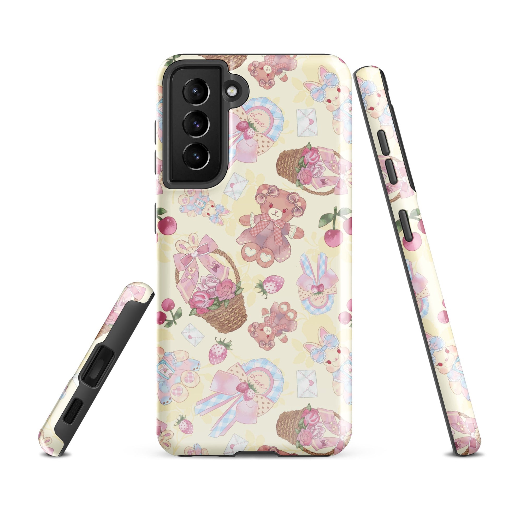 Protect your phone with the Sweet Teddy Samsung® Tough Case, featuring a charming teddy bear design and durable build.