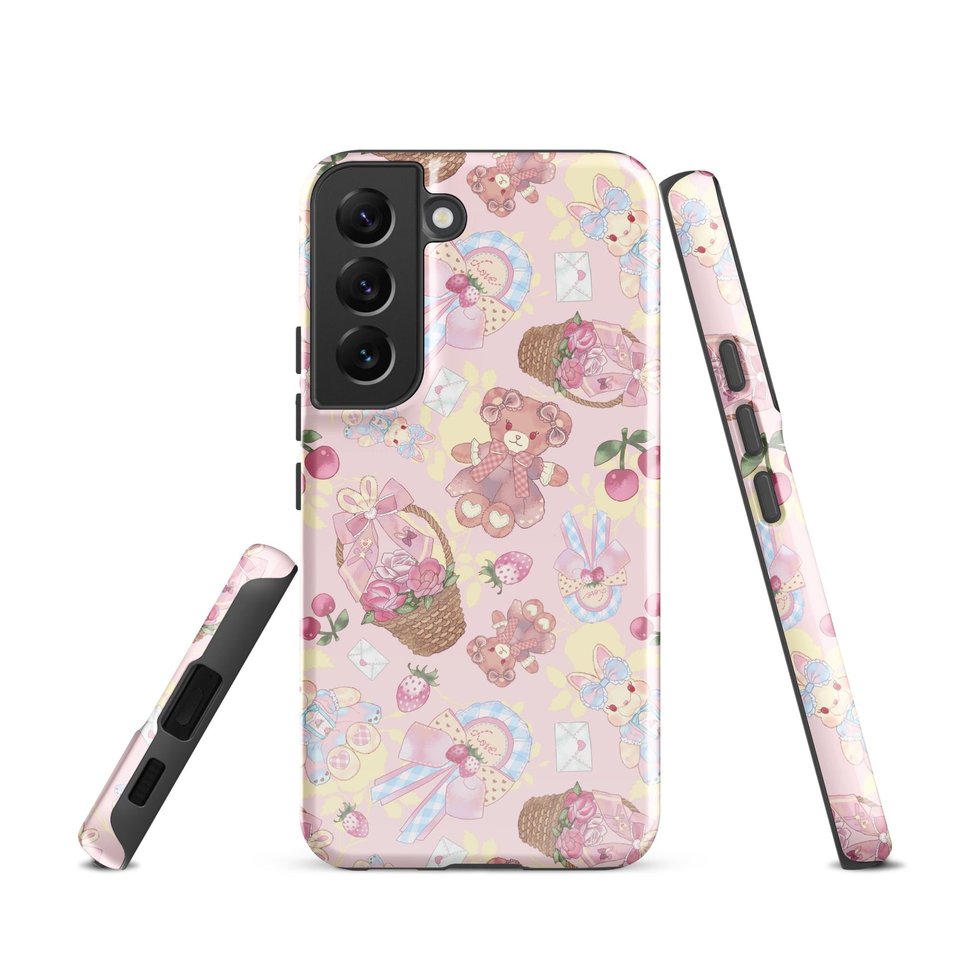 Stylish Sweet Teddy Samsung® Tough Case features a cute design with durability to protect your phone from damage.