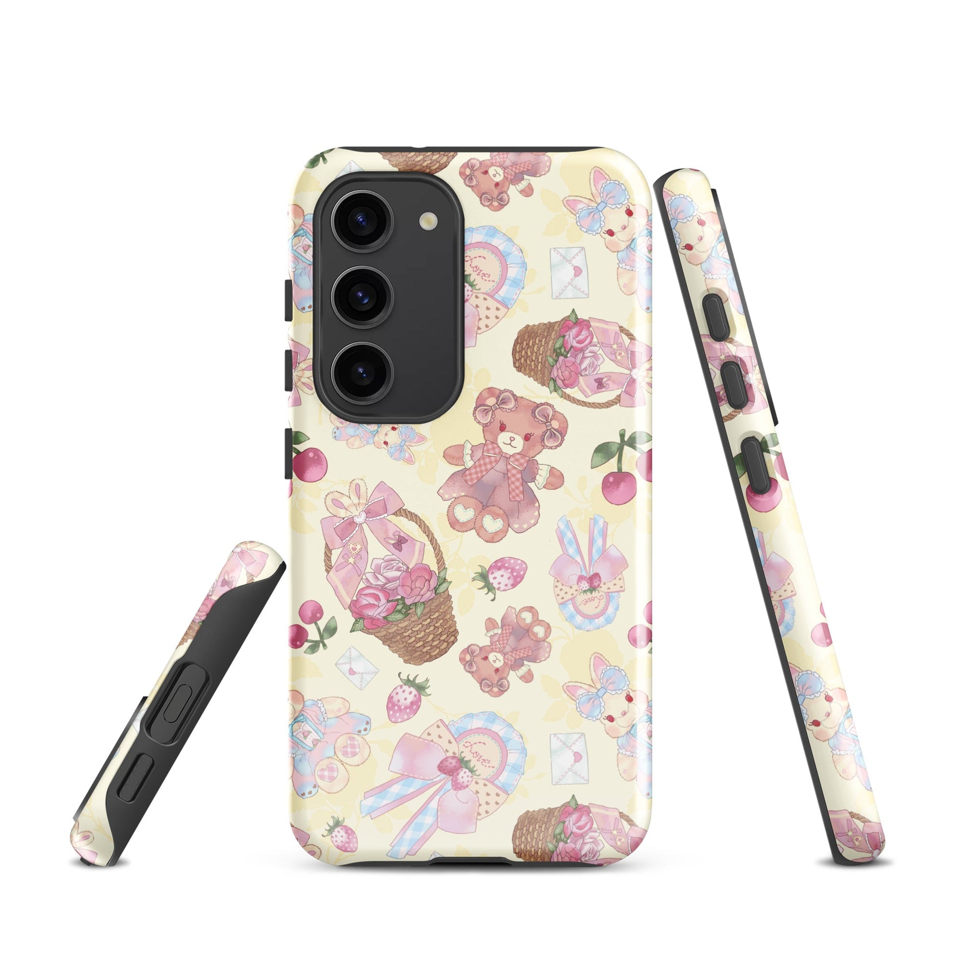 Protect your Samsung with the Sweet Teddy Samsung® Tough Case, featuring a cute design and durable dual-layer protection.