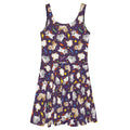 Trick or Treaters Skater Dress features a fun Halloween print, perfect for festive occasions and everyday wear.