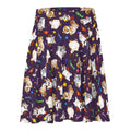 Trick or Treaters Skater Skirt featuring playful pet designs, perfect for Halloween fun and a flattering silhouette.