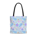 Colorful Under the Sea Tote Bag featuring cute marine life, perfect for gym, beach, or travel adventures.