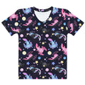 Vibrant Axolotl T-shirt features colorful designs, perfect for adding pizzazz to any outfit. Comfortable and stylish!