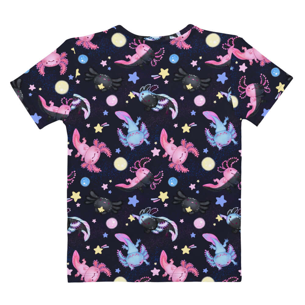 Vibrant Axolotl T-shirt featuring playful designs, perfect for adding pizzazz to any outfit. Stand out in style!