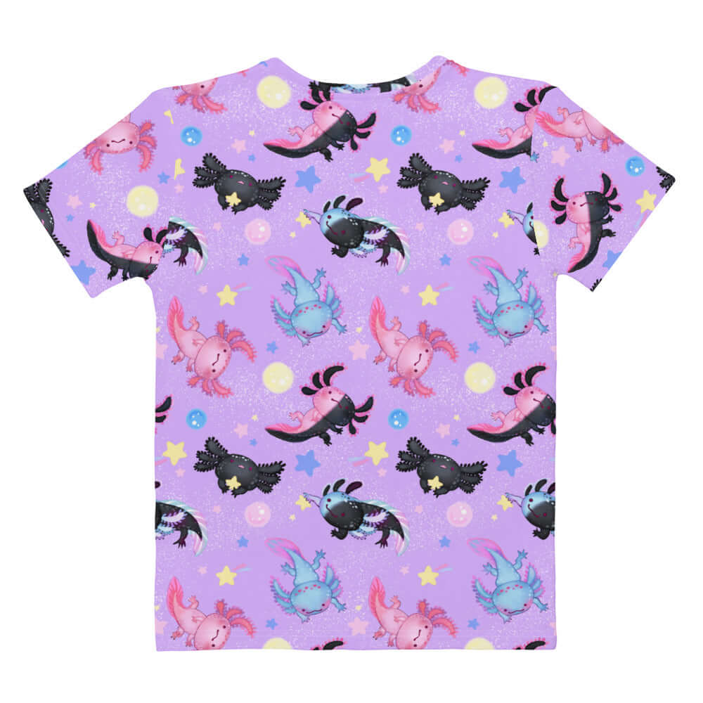 Vibrant Axolotl T-shirt featuring playful designs, perfect for adding pizzazz to any outfit. Stand out in style!