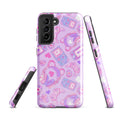 Stylish Gamer Girl Samsung® Tough Case features a vibrant design, offering impact resistance and sleek protection.