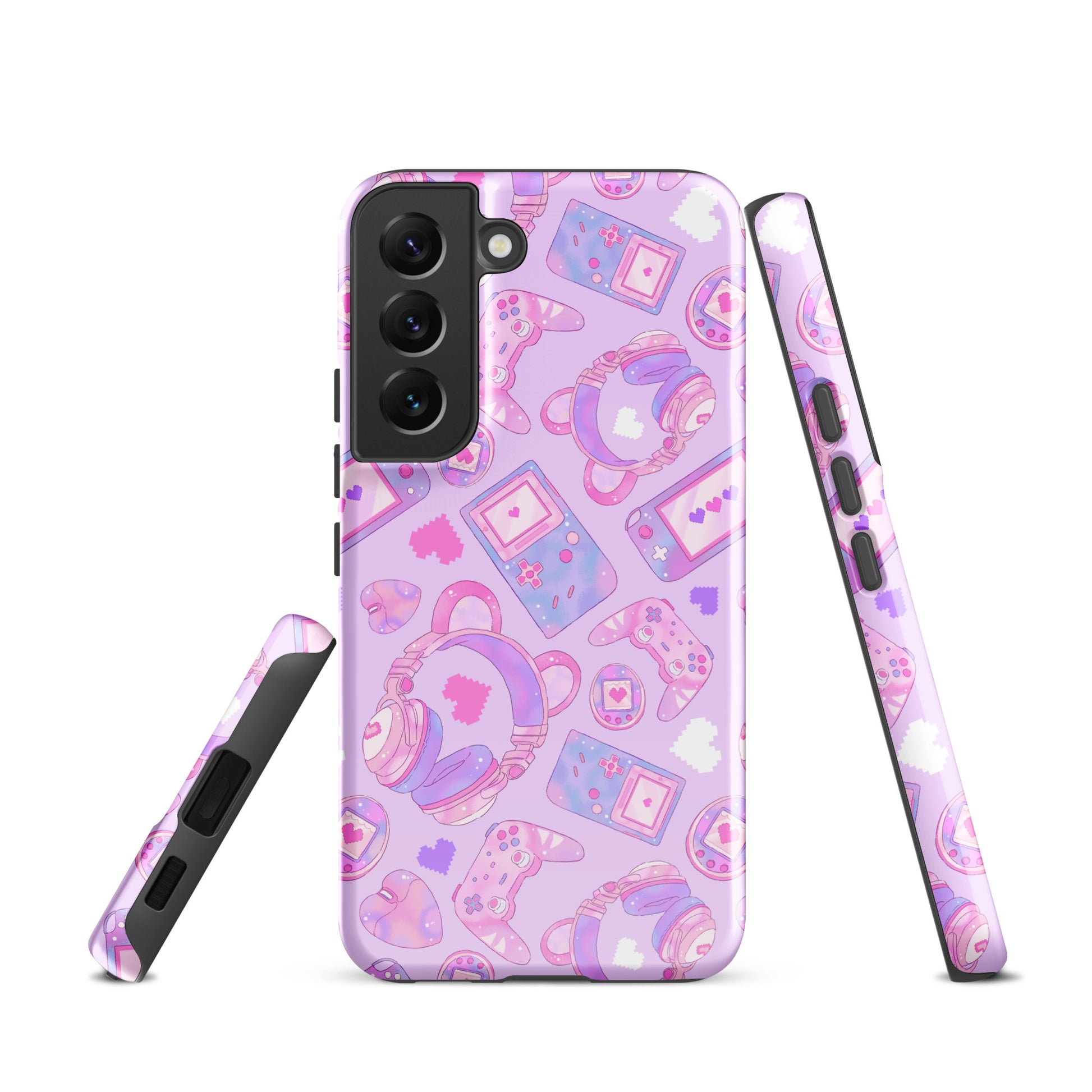 Stylish Gamer Girl Samsung® Tough Case with vibrant gaming designs, ensuring durability and protection for your phone.