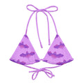 Aensland Padded String Bikini Top features eco-friendly design with stylish straps, perfect for summer fun.