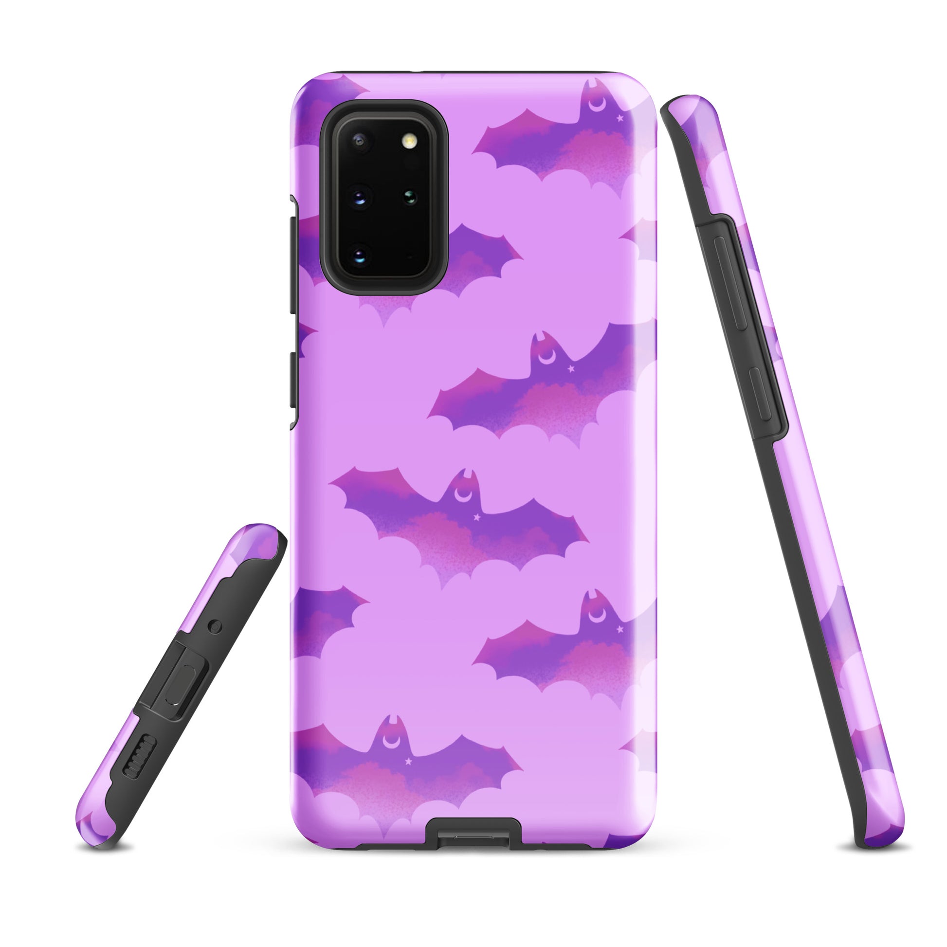 Aensland Samsung® Tough Case features a stylish bat design, offering impact protection and durability for your phone.