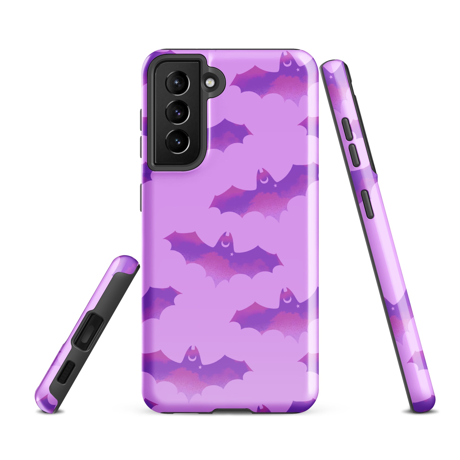Aensland Samsung® Tough Case features a stylish bat design, ensuring durability and protection for your device.