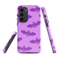 Stylish Aensland Samsung® Tough Case features bat design, offering impact protection for your Galaxy S23 Plus.