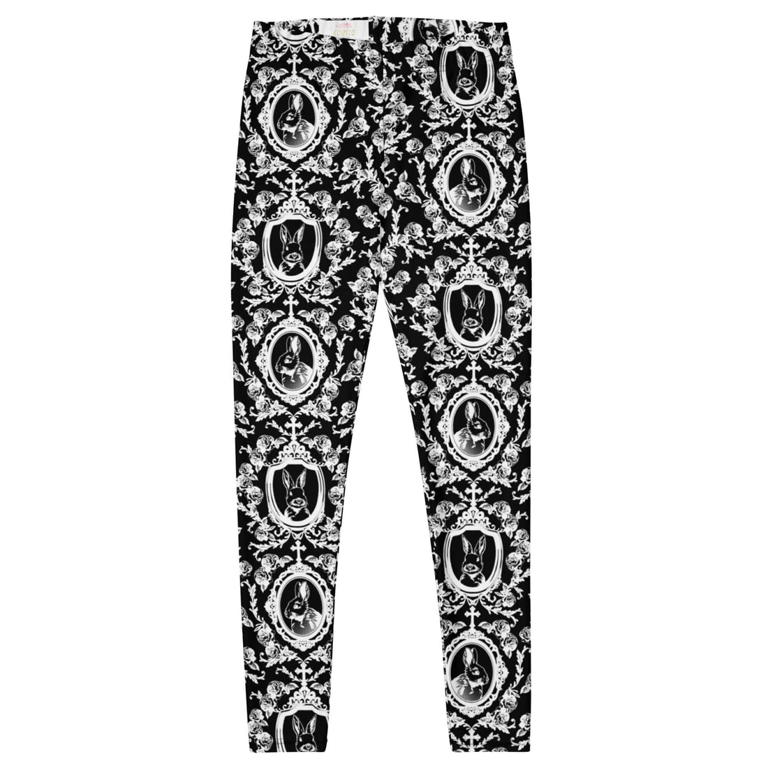 Stylish Queen's Beloved Bunny Leggings feature a regal design, perfect for comfort and flair. Ideal for any fashionista.