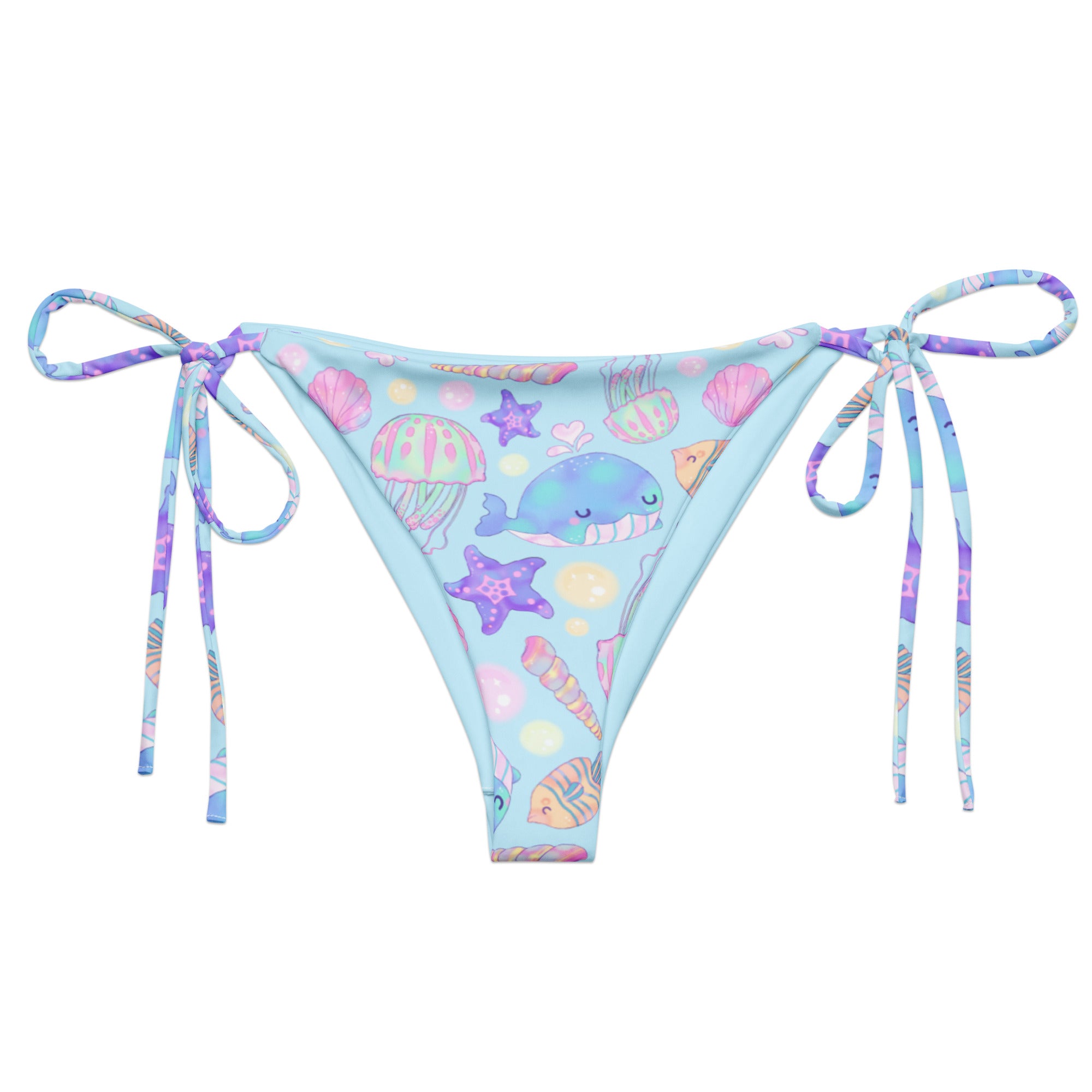 Under the Sea String Bikini Bottom $24.95 Koibito Clothing