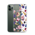 Sleek Berry iPhone® Clear Case with flexible sides and solid back, ensuring protection from scratches and dust.
