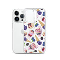 Sleek Berry iPhone® Clear Case featuring a playful design, providing protection from scratches and dust.